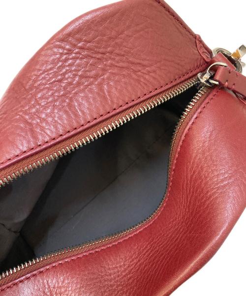 ECCO（エコー）ECCO (エコー) ショルダーバッグ レッドの古着・服飾アイテム