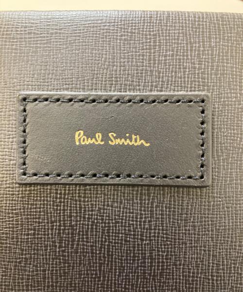 PAUL SMITH（ポールスミス）PAUL SMITH (ポールスミス) カラーブロック 2WAYレザーショルダーバッグ ネイビー×レッド サイズ:下記参照の古着・服飾アイテム