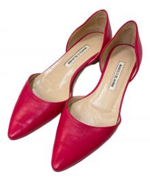 Manolo Blahnik（マノロブラニク）の古着「スサバ パンプス」｜ピンク