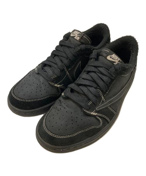 NIKE（ナイキ）NIKE (ナイキ) AIR JORDAN 1 LOW OG SP TRAVIS SCOTT ブラック サイズ:26.5㎝の古着・服飾アイテム
