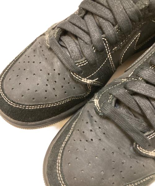 NIKE（ナイキ）NIKE (ナイキ) AIR JORDAN 1 LOW OG SP TRAVIS SCOTT ブラック サイズ:26.5㎝の古着・服飾アイテム