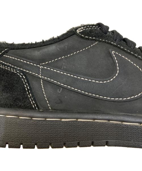 NIKE（ナイキ）NIKE (ナイキ) AIR JORDAN 1 LOW OG SP TRAVIS SCOTT ブラック サイズ:26.5㎝の古着・服飾アイテム