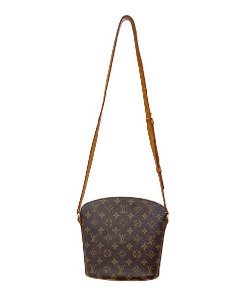 LOUIS VUITTON（ルイ ヴィトン）LOUIS VUITTON (ルイ ヴィトン) ドルーオ モノグラム ショルダーポーチ ブラウンの古着・服飾アイテム