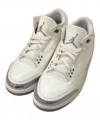 NIKEナイキ）の古着「WMNS AIR JORDAN 3 RETRO」｜ホワイト