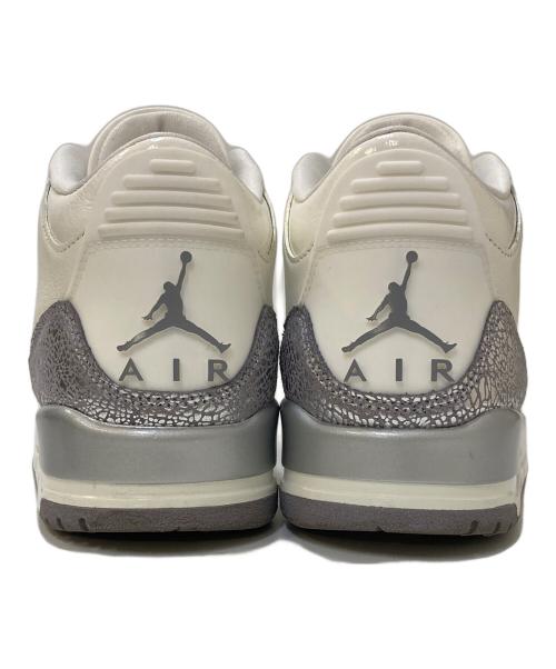 NIKE（ナイキ）NIKE (ナイキ) WMNS AIR JORDAN 3 RETRO ホワイト サイズ:24.5㎝の古着・服飾アイテム