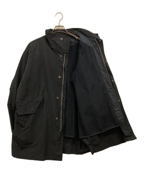ATON（エイトン）ATON (エイトン) AIR WEATHER SHORT MODS COAT ブラック サイズ:04の古着・服飾アイテム