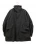 ATON（エイトン）の古着「AIR WEATHER SHORT MODS COAT」｜ブラック