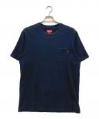 SUPREMEシュプリーム）の古着「Pocket Tee」｜ネイビー