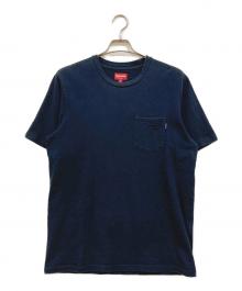 SUPREME（シュプリーム）の古着「Pocket Tee」｜ネイビー