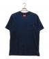 SUPREME（シュプリーム）の古着「Pocket Tee」｜ネイビー