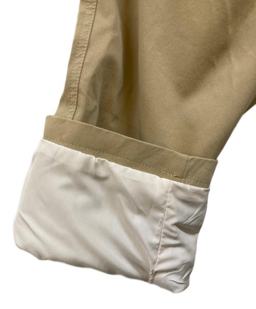 NALM.（ナルム）NALM. (ナルム) フリルハーフトレンチコート ベージュ サイズ:Fの古着・服飾アイテム