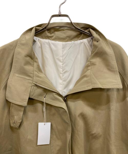 NALM.（ナルム）NALM. (ナルム) フリルハーフトレンチコート ベージュ サイズ:Fの古着・服飾アイテム