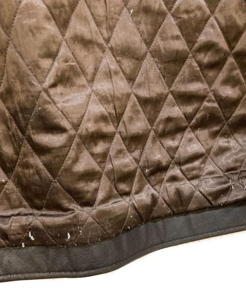 CROFT&BARROW（クロフトアンドバロー）CROFT&BARROW (クロフトアンドバロー) レザージャケット ブラウン サイズ:XLの古着・服飾アイテム