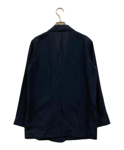 R'IAM-Plage（リアムプラージュ）R'IAM-Plage (リアムプラージュ) R’IAM AIR ダブルジャケット ネイビー サイズ:36 未使用品の古着・服飾アイテム