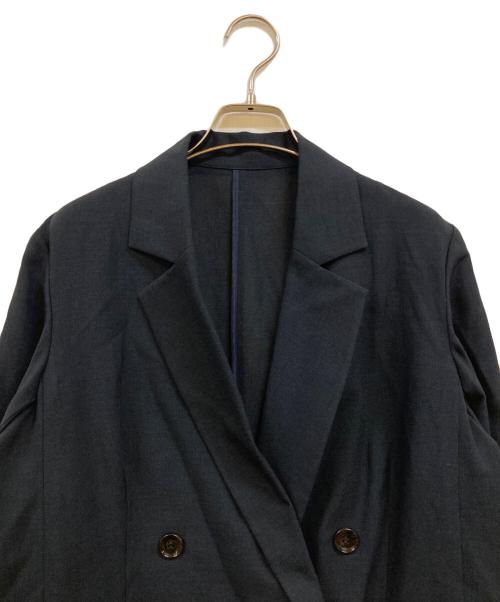 R'IAM-Plage（リアムプラージュ）R'IAM-Plage (リアムプラージュ) R’IAM AIR ダブルジャケット ネイビー サイズ:36 未使用品の古着・服飾アイテム