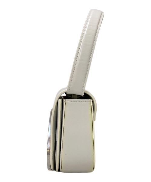 DIESEL（ディーゼル）DIESEL (ディーゼル) D LOGO ワンショルダーバッグ ホワイトの古着・服飾アイテム