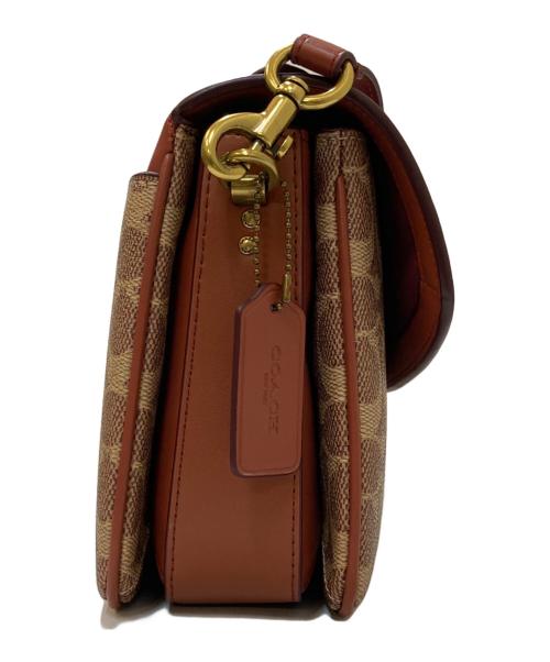 COACH（コーチ）COACH (コーチ) キャシー シグネチャー ショルダーバッグ ブラウンの古着・服飾アイテム