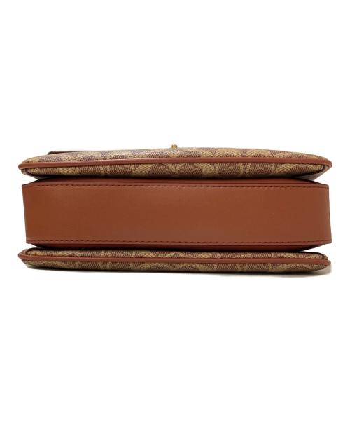 COACH（コーチ）COACH (コーチ) キャシー シグネチャー ショルダーバッグ ブラウンの古着・服飾アイテム