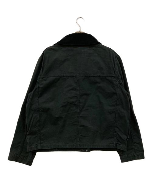 POLO RALPH LAUREN（ポロ・ラルフローレン）POLO RALPH LAUREN (ポロ・ラルフローレン) 90's 襟コーデュロイ ファイヤーマンジャケット ブラック サイズ:Ｌの古着・服飾アイテム