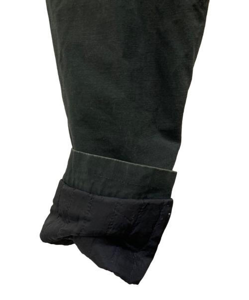 POLO RALPH LAUREN（ポロ・ラルフローレン）POLO RALPH LAUREN (ポロ・ラルフローレン) 90's 襟コーデュロイ 中綿 ファイヤーマンジャケット ブラック サイズ:Ｌの古着・服飾アイテム