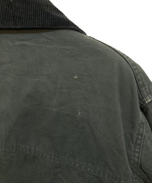 POLO RALPH LAUREN（ポロ・ラルフローレン）POLO RALPH LAUREN (ポロ・ラルフローレン) 90's 襟コーデュロイ 中綿 ファイヤーマンジャケット ブラック サイズ:Ｌの古着・服飾アイテム