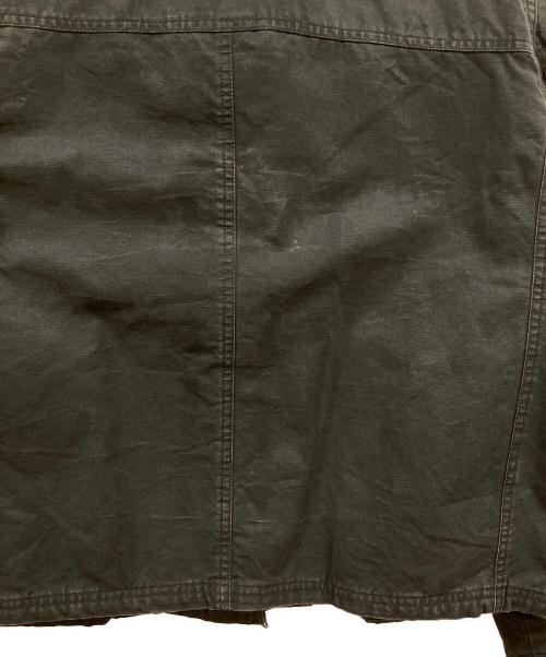 POLO RALPH LAUREN（ポロ・ラルフローレン）POLO RALPH LAUREN (ポロ・ラルフローレン) 90's 襟コーデュロイ 中綿 ファイヤーマンジャケット ブラック サイズ:Ｌの古着・服飾アイテム