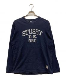 stussy（ステューシー）の古着「00's ロングスリーブカットソー」｜ネイビー