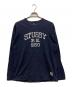stussy（ステューシー）の古着「00's ロングスリーブカットソー」｜ネイビー