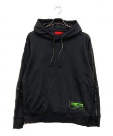 HUGO BOSS（ヒューゴ ボス）の古着「プルオーバーパーカー」｜ブラック