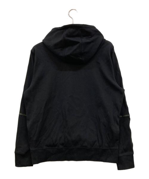 HUGO BOSS（ヒューゴ ボス）HUGO BOSS (ヒューゴ ボス) プルオーバーパーカー ブラック サイズ:Ｍの古着・服飾アイテム