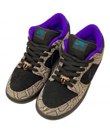 NIKE SB×Dashawn Jordan（ナイキエスビー×ダショーン・ジョーダン）の古着「DUNK LOW ローカットスニーカー」｜パープル×ブラック