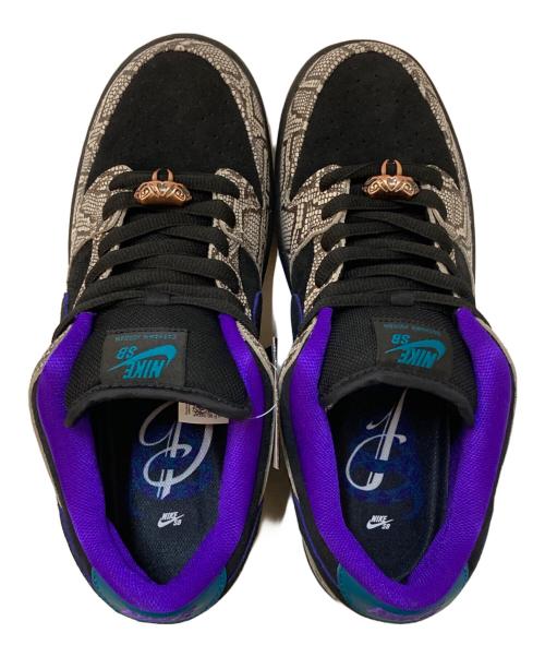 NIKE SB（ナイキエスビー）NIKE SB (ナイキエスビー) Dashawn Jordan (ダショーン・ジョーダン) DUNK LOW ローカットスニーカー パープル×ブラック サイズ:27.5㎝ 未使用品の古着・服飾アイテム