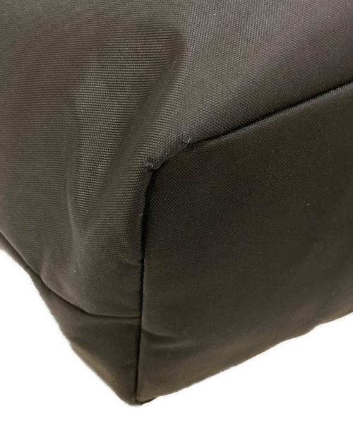 BLUE LABEL CRESTBRIDGE（ブルーレーベルクレストブリッジ）BLUE LABEL CRESTBRIDGE (ブルーレーベルクレストブリッジ) クレストブリッジチェックリボントートバッグ ブラックの古着・服飾アイテム