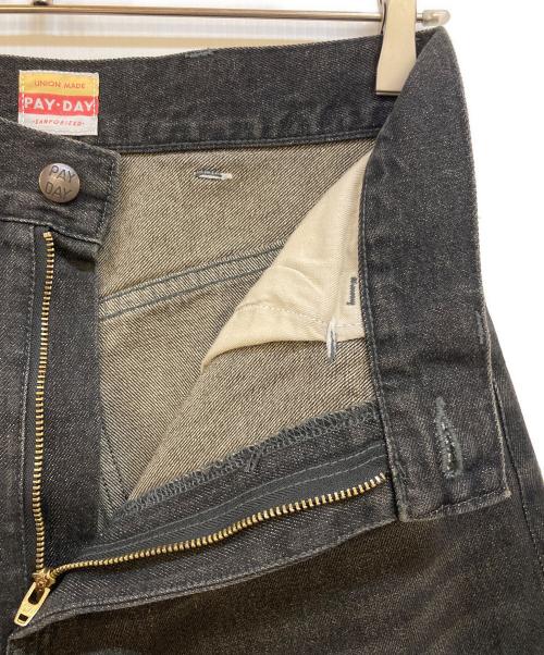 PAY DAY（ペイデイ）PAY DAY (ペイデイ) デニムパンツ ブラック サイズ:下記参照の古着・服飾アイテム