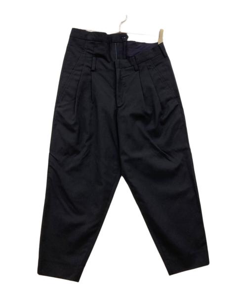 KOLOR（カラー）KOLOR (カラー) コーティングウールトロピカルパンツ ネイビー サイズ:1の古着・服飾アイテム