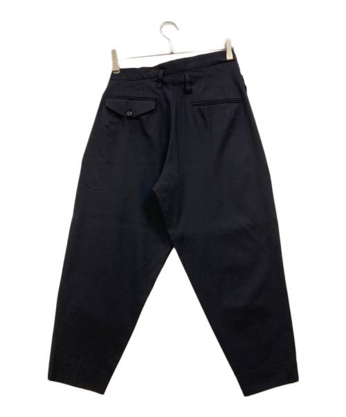 KOLOR（カラー）KOLOR (カラー) コーティングウールトロピカルパンツ ネイビー サイズ:1の古着・服飾アイテム