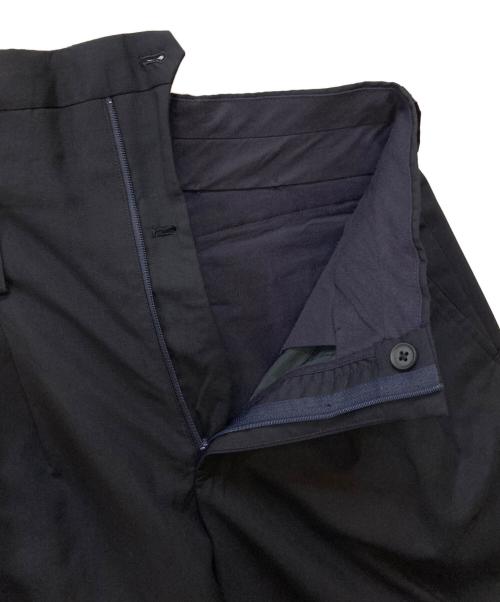 KOLOR（カラー）KOLOR (カラー) コーティングウールトロピカルパンツ ネイビー サイズ:1の古着・服飾アイテム