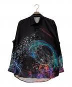 HARE×攻殻機動隊ハレ×コウカクキドウタイ）の古着「総柄シャツ」｜ネイビー