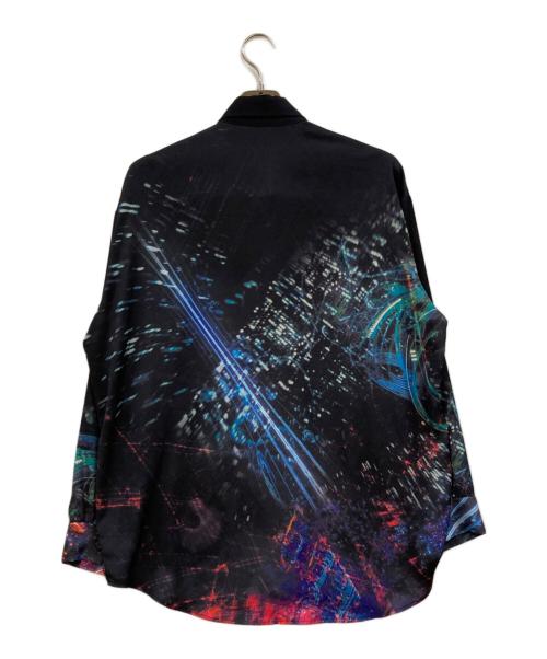 HARE（ハレ）HARE (ハレ) 攻殻機動隊 (コウカクキドウタイ) 総柄シャツ ネイビー サイズ:Fの古着・服飾アイテム