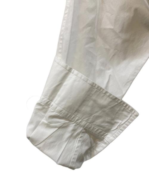 JIL SANDER（ジルサンダー）JIL SANDER (ジルサンダー) POCKET DESIGN OVER SHIRT ホワイト サイズ:38の古着・服飾アイテム