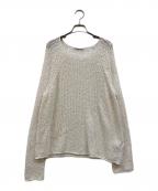 LOW CLASSICロウクラシック）の古着「WAVE SWEATER」｜ホワイト