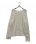 LOW CLASSIC (ロウクラシック) WAVE SWEATER ホワイト サイズ:S：7000円