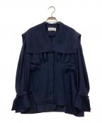 Mame Kurogouchiマメクロゴウチ）の古着「Sailor Collar Blouse」｜ネイビー