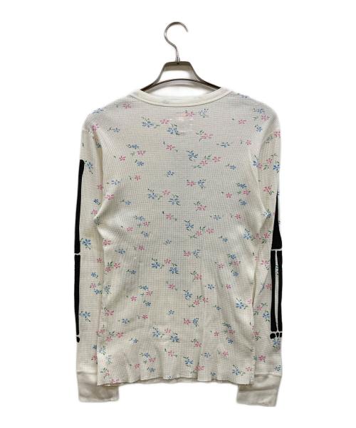 SUPREME（シュプリーム）SUPREME (シュプリーム) Hanes (ヘインズ) Bones Thermal Crew Floral ホワイト サイズ:Ｍの古着・服飾アイテム