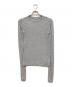 AURALEE（オーラリー）の古着「SUPER SOFT WOOL SHEER L/S TEE」｜グレー