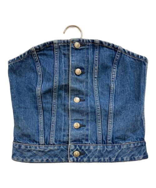 HYKE（ハイク）HYKE (ハイク) デニムビスチェ インディゴ サイズ:2の古着・服飾アイテム