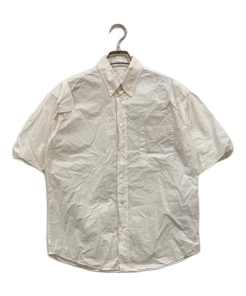 MM6 Maison Margiela（エムエムシックスメゾンマルジェラ）MM6 Maison Margiela (エムエムシックスメゾンマルジェラ) コットンポプリンリバーススリーブシャツ ホワイト サイズ:36の古着・服飾アイテム