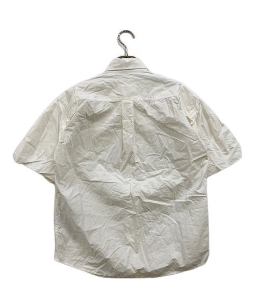 MM6 Maison Margiela（エムエムシックスメゾンマルジェラ）MM6 Maison Margiela (エムエムシックスメゾンマルジェラ) コットンポプリンリバーススリーブシャツ ホワイト サイズ:36の古着・服飾アイテム