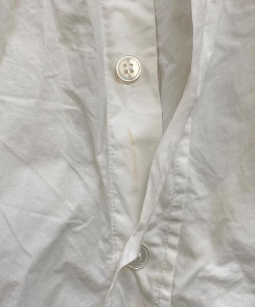 MM6 Maison Margiela（エムエムシックスメゾンマルジェラ）MM6 Maison Margiela (エムエムシックスメゾンマルジェラ) コットンポプリンリバーススリーブシャツ ホワイト サイズ:36の古着・服飾アイテム