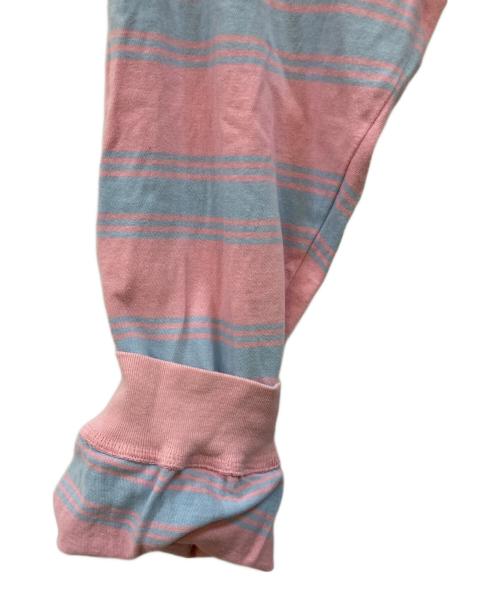 SUPREME（シュプリーム）SUPREME (シュプリーム) STRIPE POCKET T ピンク サイズ:Lの古着・服飾アイテム